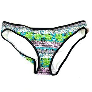 Y2K NEW Victorias Secret Size Large Classic Hipster Bikini Bottoms 7GK Green